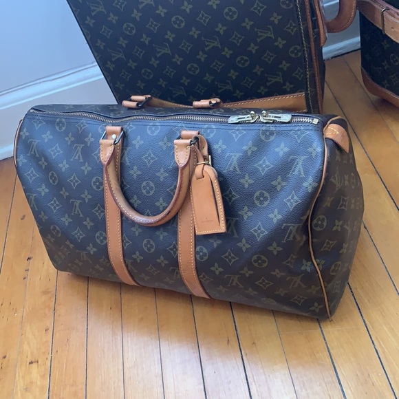 Louis Vuitton Boston keepall 45 Travel Bag. - Picture 13 of 14